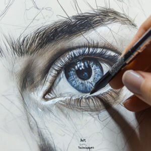 Drawing Technique for drawing eye