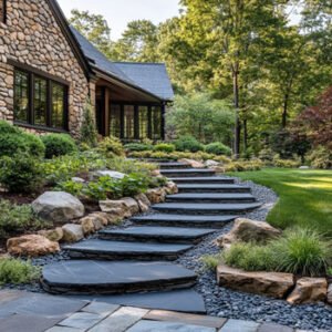 beautiful garden landscape