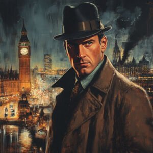 British detective in london