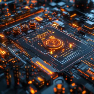 business technology lighting up