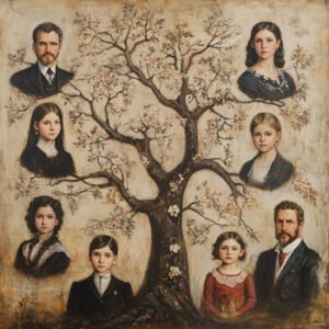 family tree Illustration