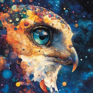picture of space owl