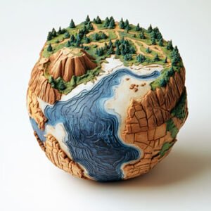 geographical globe
