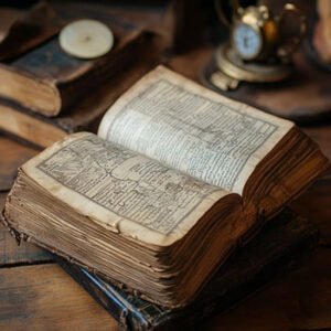 old historical book