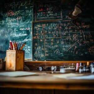 mathematics ob board in school