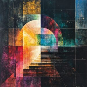 geometrical image of depth perception
