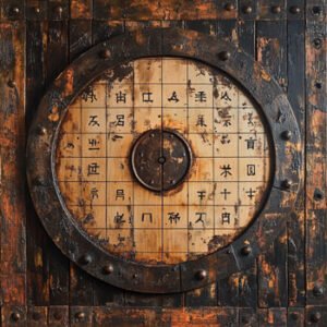 sudoku style circle with japanese signs